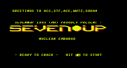 Nuclear embargo Title Screen